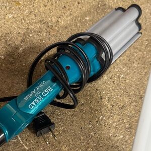 Teal and Silver Waver Hair Tool